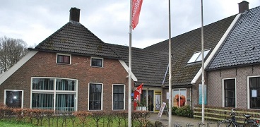 Aanzicht museum in Westerbork